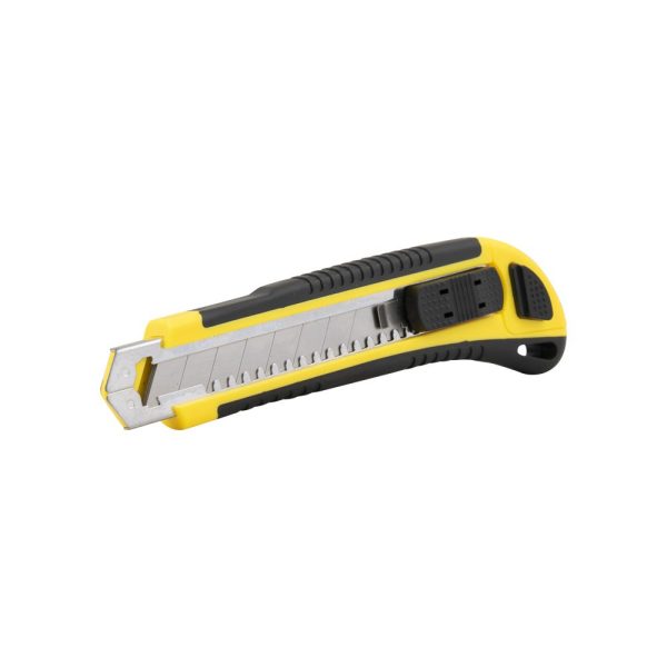 stanley mes / afbreekmes18 mm stalen omhuizing + 3 mesjes