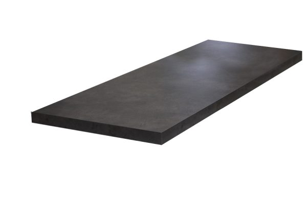 FAB werkblad / aanrechtblad – antraciet – 304 x 64 x 3,8cm