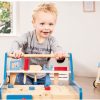 Houten Pinolino Kalle loopkar gereedschapswagen - gereedschapstrolly voor kinderen - Afbeelding 5