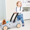 Houten Pinolino Kinder loopkar Kimi – zilver / grijs - Afbeelding 2