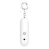 Mini draagbare Zelfverdediging sleutelhanger/Persoonlijk alarm 130db alarm met LED-flitslicht in zwart/blauw/wit/ roze - Afbeelding 3