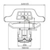 chauffeurstoel / tractorstoel YY 08 PVC - Afbeelding 2