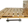 Bamboe Balkonbar/ balkontafel - Naturel - Tali - 90 x 30 cm - Afbeelding 4