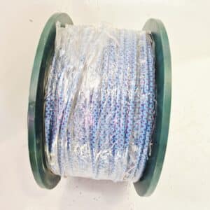 Touw op rol nylon Cordelette blauw / paars Ø 7mm 200 meter