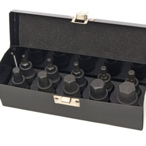 10 Delige ½ inch Krachtdoppen set inbus H4-H19