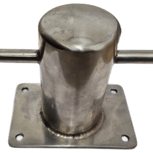 Bolder RVS Ø 90 mm