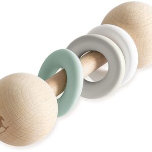 Houten rammelaar stok Pinolino Malin 348482