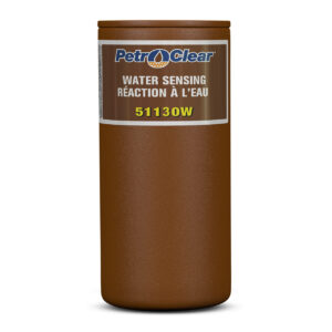 Petroclear 51130W 30 micron deeltjesverwijderaar/watersensor brandstofpompfilter aluminium