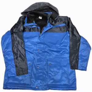 Warme gevoerde winterjas Alaska - Busters workwear - korenblauw/donkerblauw