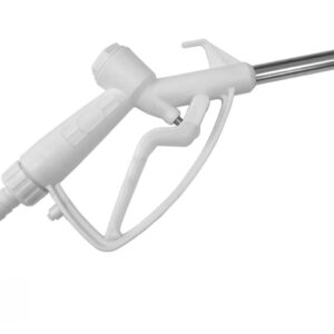 Kunsstof brandstofpistool - vulpistool wit voor Ad blue
