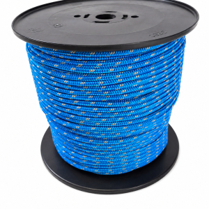 Touw op rol nylon blauw Ø 6 mm 170meter