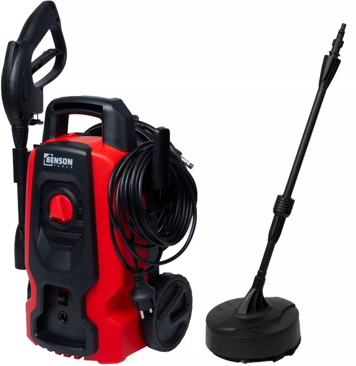 Hogedrukreiniger 1600W incl. terrasreiniger